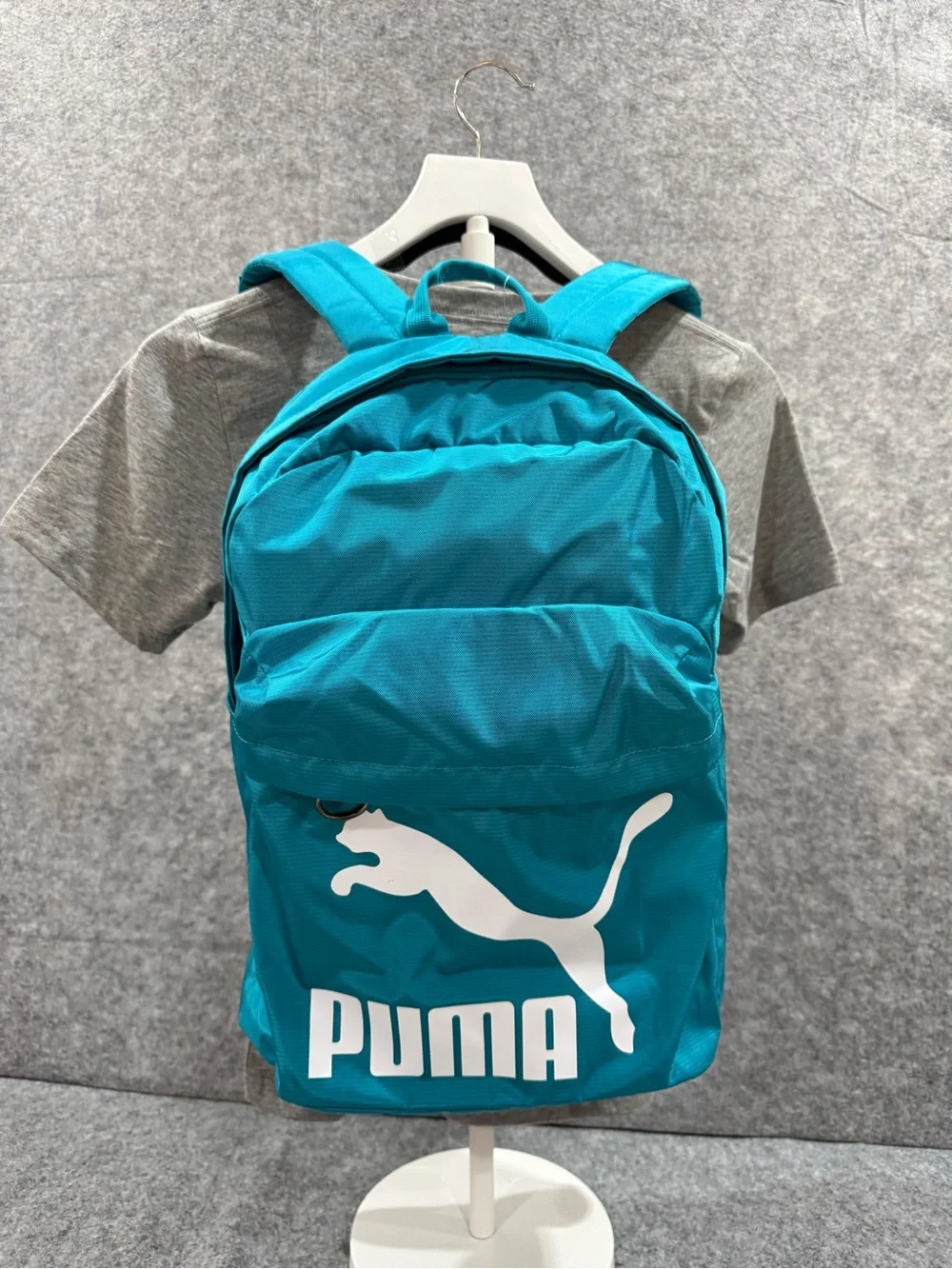 Puma Teal Blue Everyday Backpack with White Logo